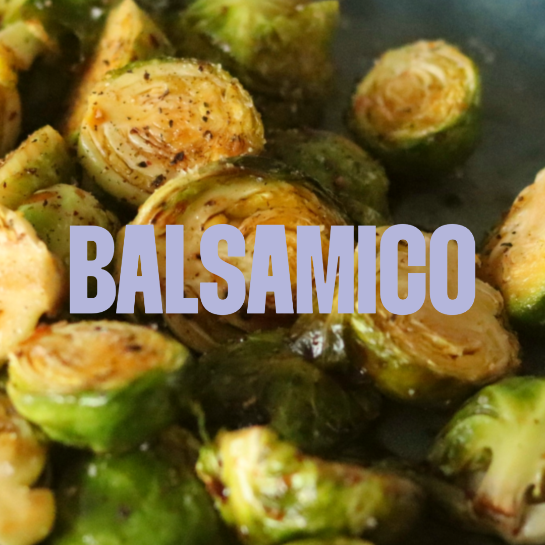 Ofen‑Rosenkohl mit jungem Balsamico