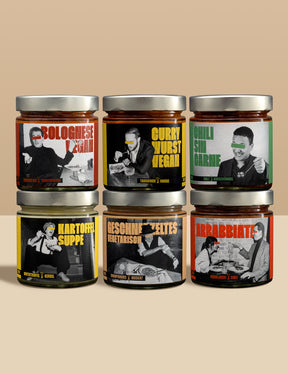 6er Box Allstars Vegetarisch.